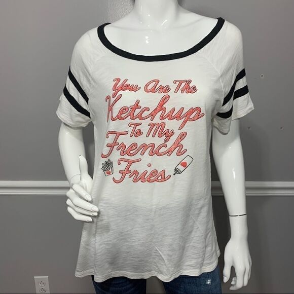 Torrid "Ketchup to my French Fries" graphic tee-00 - Picture 5 of 10